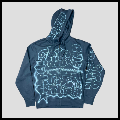 Brindis Throw Up Zipped Hoodie